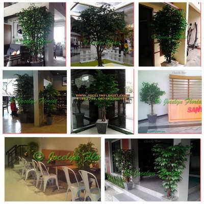 Pohon Plastik Artifisial Hiasan Tiruan Jocelyn Florist
