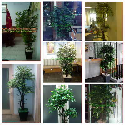 Pohon Plastik Artifisial Hiasan Tiruan Jocelyn Florist