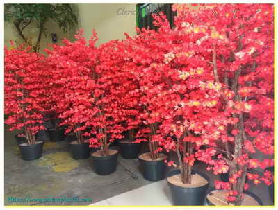 Pohon Plastik Artifisial Hiasan Tiruan Jocelyn Florist
