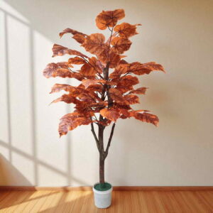 Pohon Sri Gading Plastik 120 cm Artificial Calladium Tree Aesthetic Pohon Palsu Hiasan Interior Indoor Sudut Ruangan Estetik