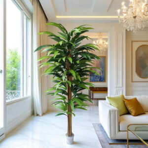 Pohon Bambu Besar Artifisial 180cm Dekorasi Rumah & Kantor Bergaya Natural Estetik Realistis Minimalis