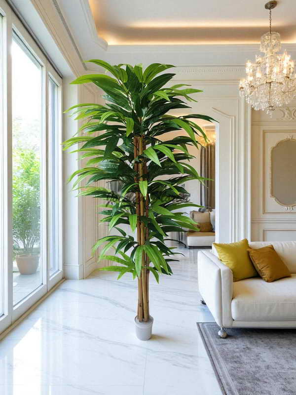 Pohon Bambu Besar Artifisial 180cm Dekorasi Rumah & Kantor Bergaya Natural Estetik Realistis Minimalis - Image 5