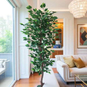 Pohon Beringin Plastik Topiary 180cm Dekorasi Rumah Kantor Elegan Restoran Realistis Natural Minimalis Estetik Modern