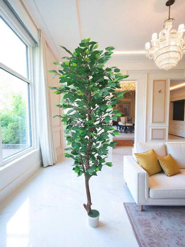 Pohon Beringin Plastik Topiary 180cm Dekorasi Rumah Kantor Elegan Restoran Realistis Natural Minimalis Estetik Modern - Image 5